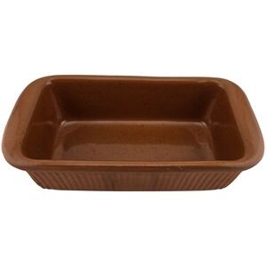 Terracotta Loaf Pan Baking Dish Clay Ramekin Oven Safe Bread‎ Cake